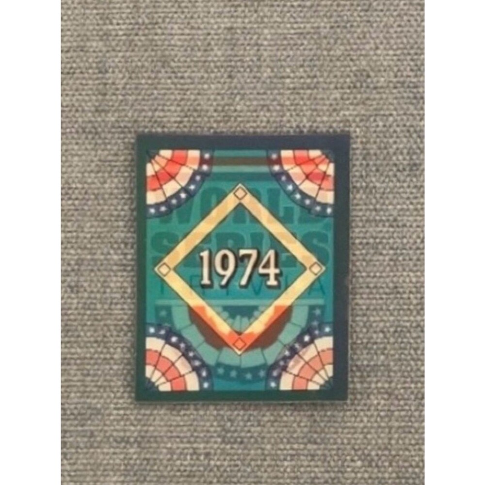1991 Score 1974 World Series Trivia Card Baseball Card Trading Card